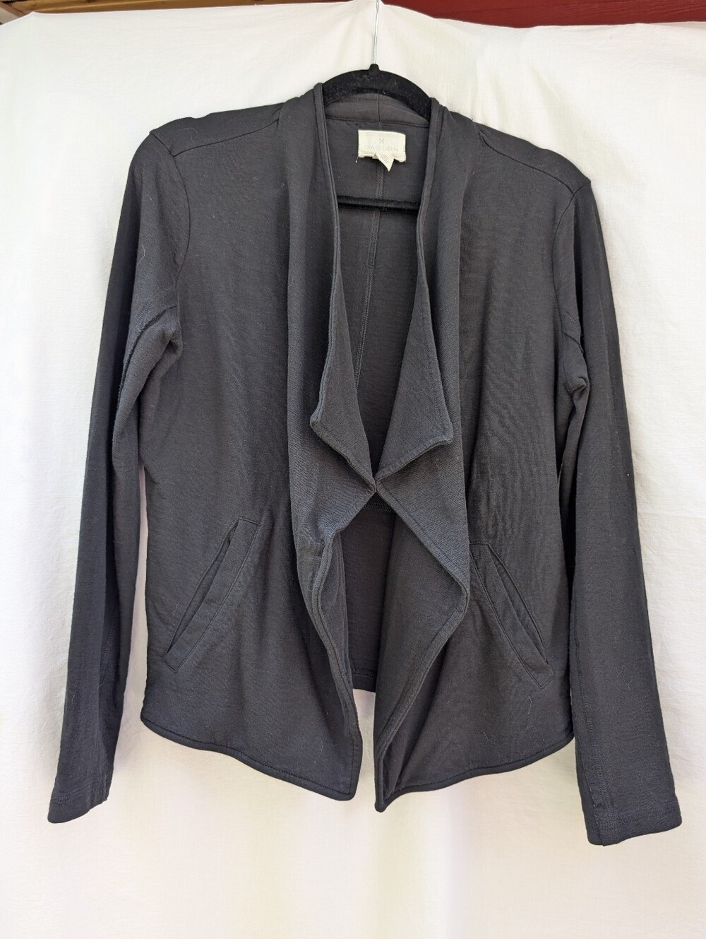 Caslon Cotton Sweater Black Sz M